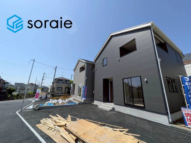 所沢市久米第21全3棟　新築戸建　クレイドルガーデンの外観|2026/5/18撮影