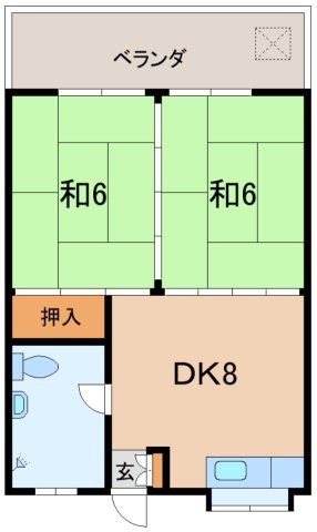 【間取り】 | ビューテラスみなみ