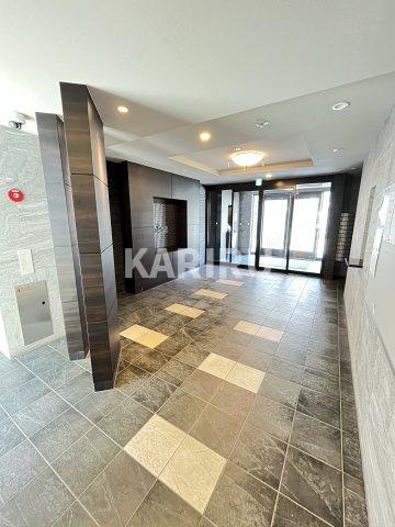 プレサンス水都ＯＫＡＷＡのロビー