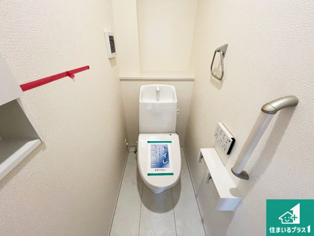 神戸市垂水区名谷町　第1期　新築一戸建ての外観|周辺は落ち着いた街並みの住宅地！子育てがしやすい住環境です！まだ未完成ですが、現地でしかわからない事もございます。是非一度ご覧ください。