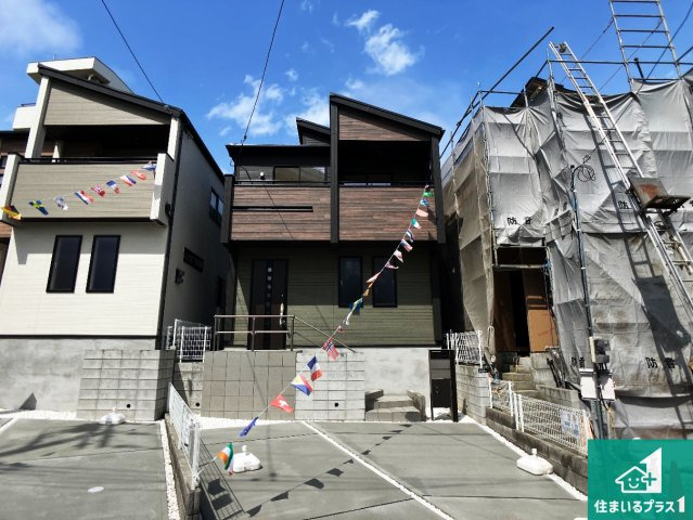 神戸市垂水区名谷町　第1期　新築一戸建ての外観|お客様に長く安心して住んでいだだける事にこだわった家づくり！住んでからのアフターサービスにもしっかりと取り組んでいます！