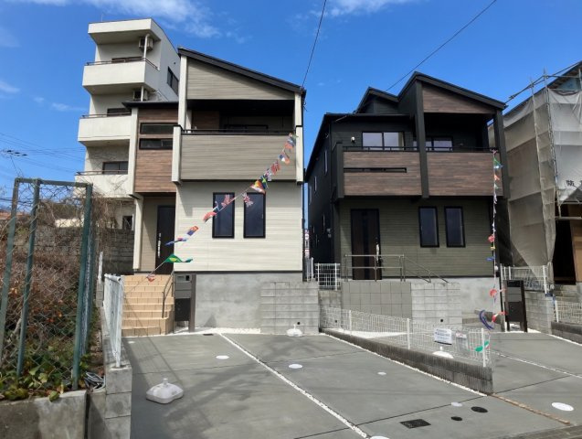 神戸市垂水区名谷町　第1期　新築一戸建ての外観|安心の10年保証！外観を美しく保ち、雨水で汚れを落とします！気になることがありましたら、お気軽にお問い合わせください！