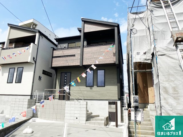 神戸市垂水区名谷町　第1期　新築一戸建ての外観|安心の10年保証！外観を美しく保ち、雨水で汚れを落とします！気になることがありましたら、お気軽にお問い合わせください！