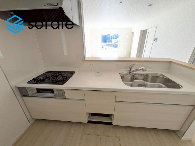 所沢市久米第21全3棟　新築戸建　クレイドルガーデンのキッチン|5/18　撮影