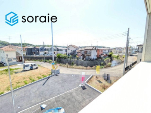 所沢市久米第21全3棟　新築戸建　クレイドルガーデンの展望|5/18　撮影
