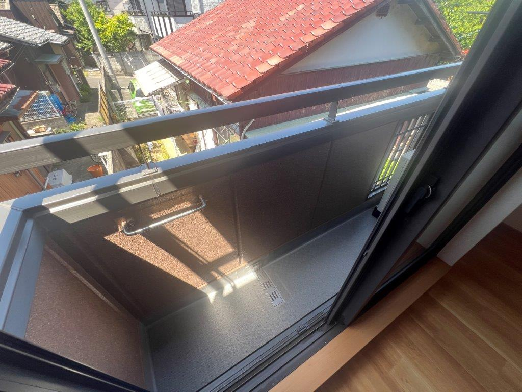 Maison de canardのバルコニー