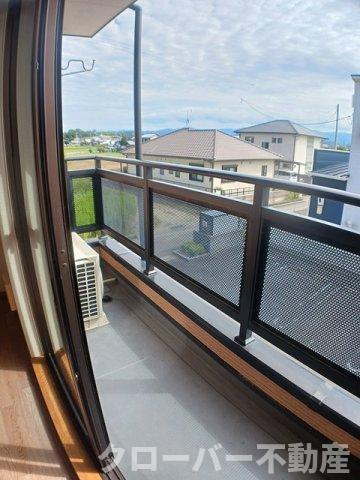 アロッジオＫ３　Ａのバルコニー