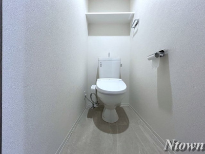 【トイレ】 | プレサンス名駅南エディフィス | 清潔感のあるトイレです