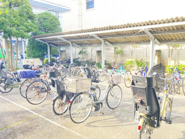 藤和門前仲町コープの駐輪場