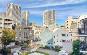 藤和門前仲町コープのバルコニー