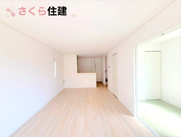 クレイドルガーデン鹿沼市東町　第5　3号棟の居間・リビング|15.7帖のLDK		
