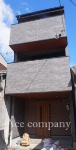 【外観】 | 東住吉区鷹合1丁目 | 【南向き☆前道広々幅員8ｍ！2WAYアクセス可能です♪】ローン返済目安：月々約135350円（頭金0円、変動金利0.875％、返済期間40年、ボーナス払い無しで試算しています）