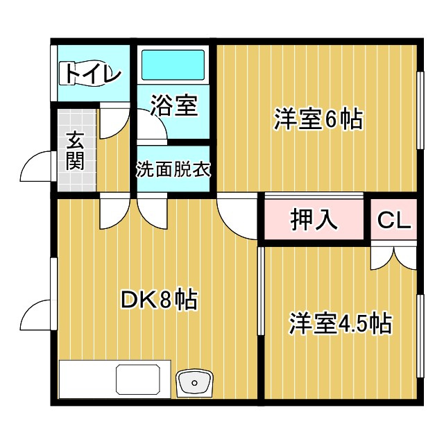 東栄ハウスの間取り