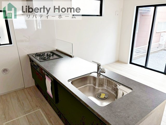 水戸市元吉田町5期　新築戸建　1号棟のキッチン