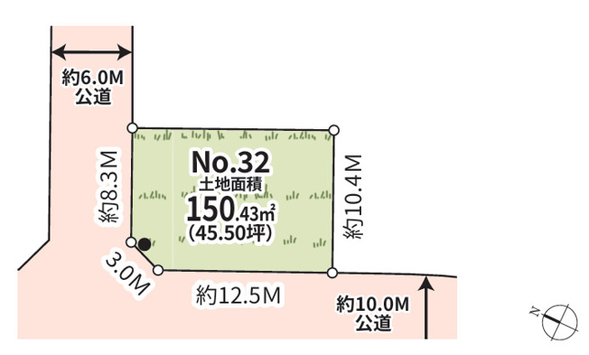 【土地図】 | 綾瀬市深谷中２丁目　売地　全32区画【仲介手数料無料】 | 【仲介手数料無料でご紹介可能です】大樹不動産