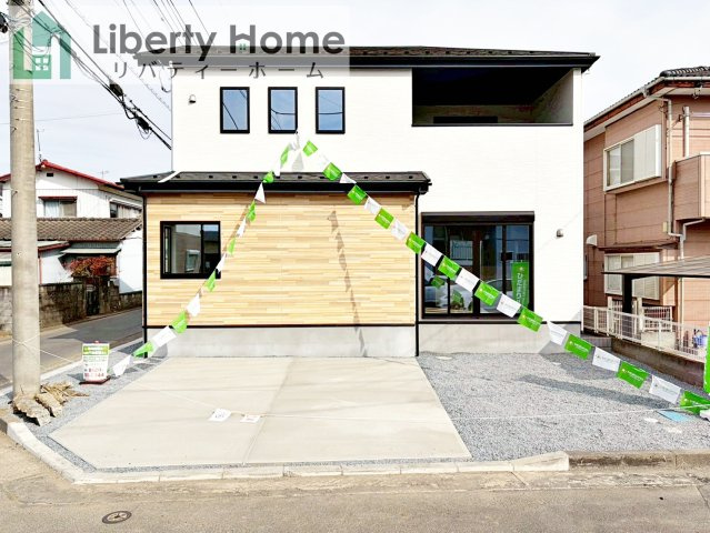 水戸市元吉田町5期　新築戸建　2号棟の外観