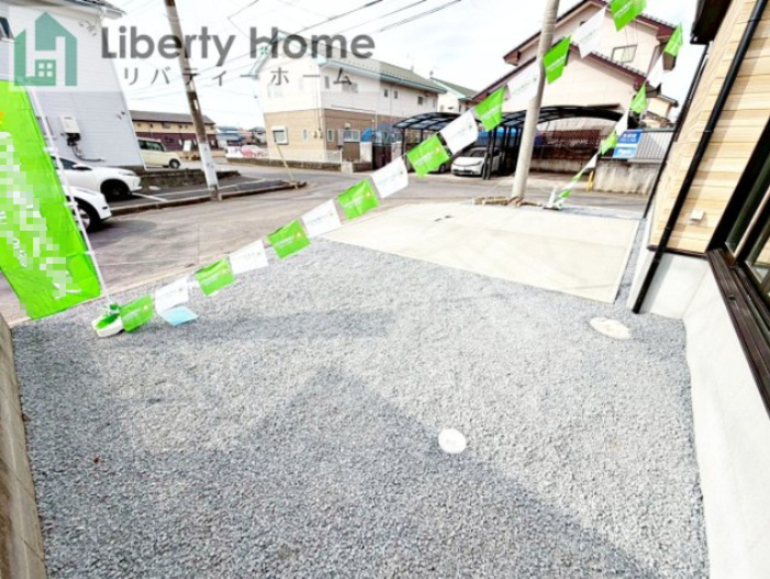 水戸市元吉田町5期　新築戸建　2号棟の庭