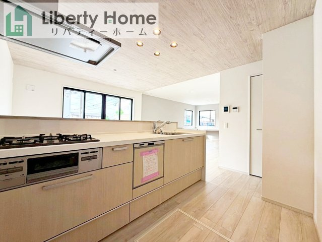 水戸市元吉田町5期　新築戸建　2号棟のキッチン