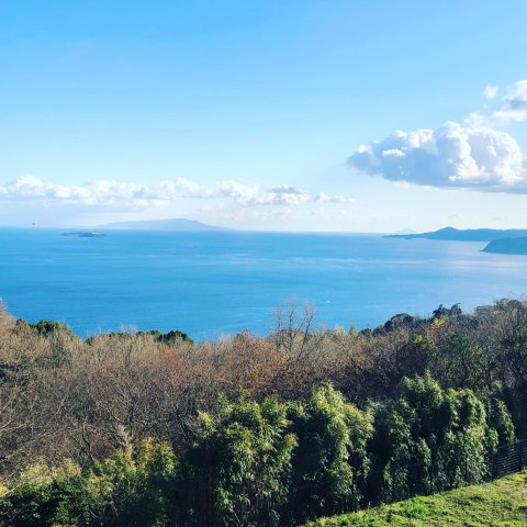 熱海市　伊豆山の展望