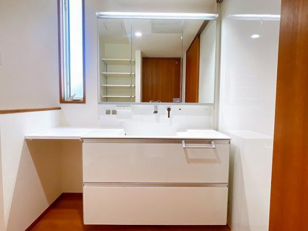 岡山市北区高松原古才 中古住宅【仲介手数料無料】の独立洗面台