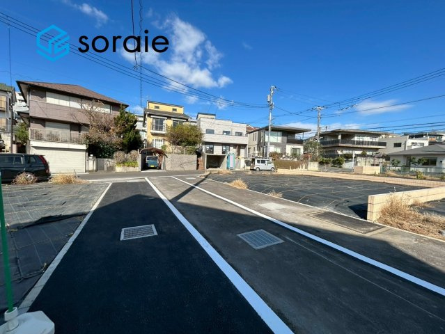 所沢市山口全2棟　新築戸建の前面道路含む現地写真|12月9日撮影