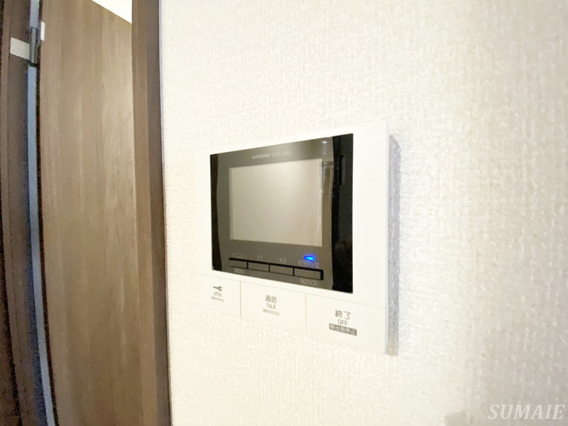 セレスティア豊島Nのセキュリティ|モニター付きインターホンです☆