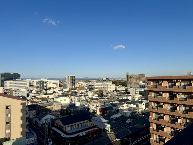 Mクレフの展望|玄関側からの眺望です♪