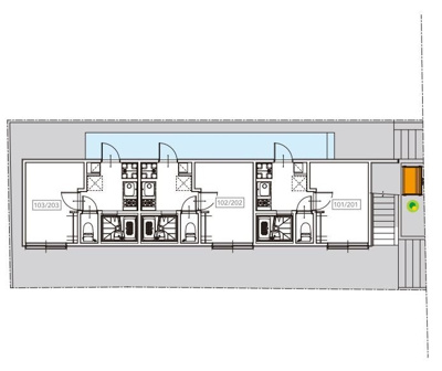 【区画図】 | Felice Ⅱ(フェリスツー)