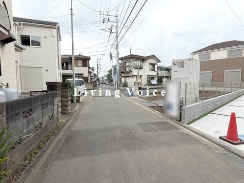 【前面道路含む現地写真】 | 【仲介手数料０円】相模原市南区大野台4丁目　新築一戸建て　全5区画 | 【仲介手数料０円】相模原市南区大野台4丁目　新築一戸建て　全5区画