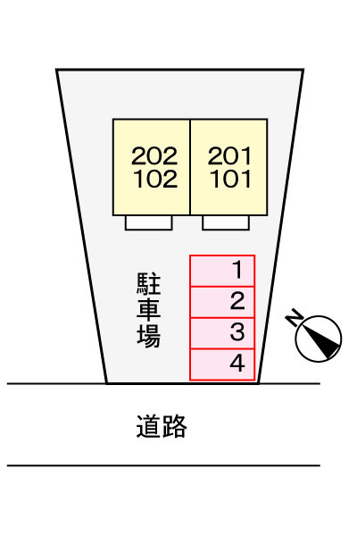 ベルポートの駐車場|駐車場