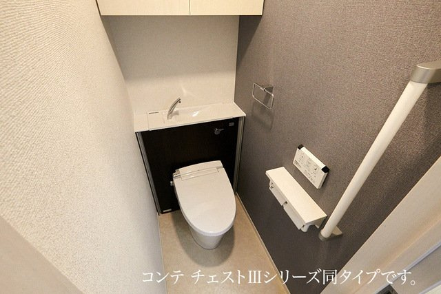 ヴィラ　ローレルのトイレ