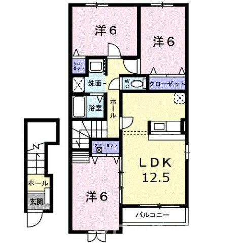 ヴィラージュⅢの間取り