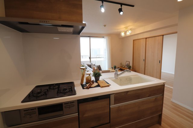 サンリヤン花畑Ⅰの独立洗面台