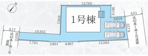 【区画図】 | 【仲介手数料０円】藤沢市大庭4期　新築一戸建て | 【仲介手数料０円】藤沢市大庭4期　新築一戸建て