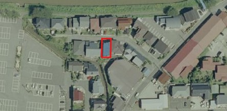 秋田市一棟アパートの地図