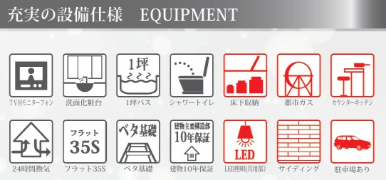 グラファーレ八千代市大和田２８期の設備