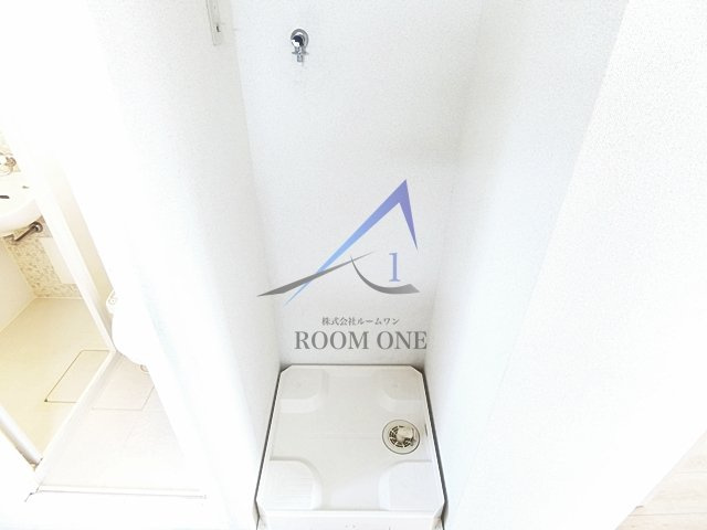 Motohashiハイツの設備|洗濯機置き場です。