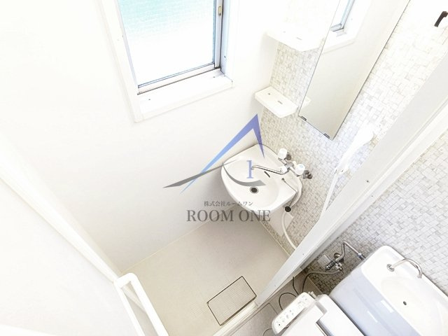 Motohashiハイツの浴室|シャワールームです。