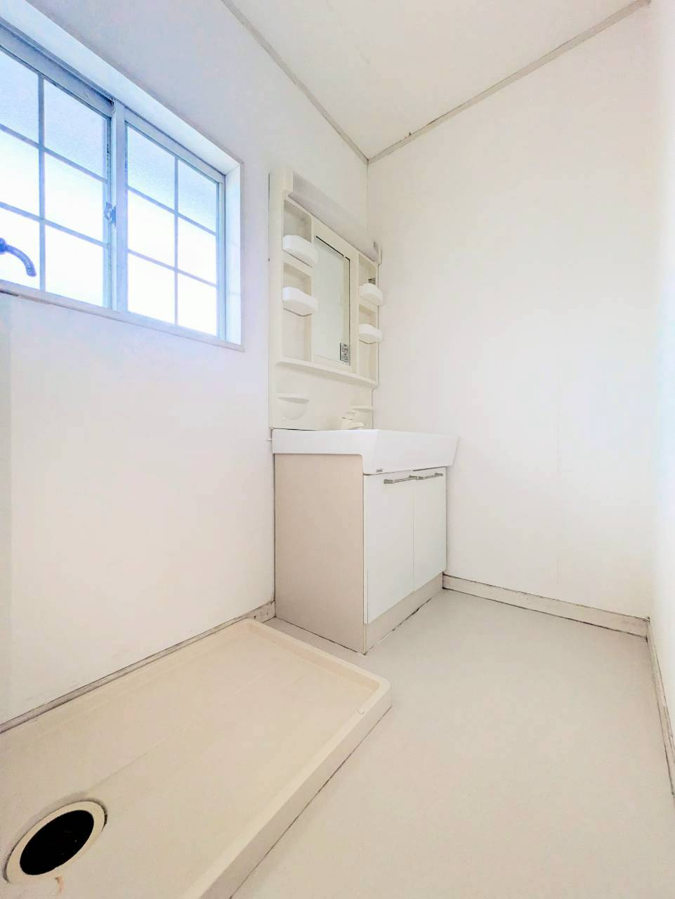 甘粕ハイツの洗面所