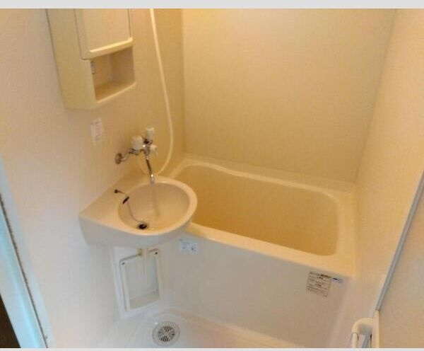 シェモア泉中央の浴室