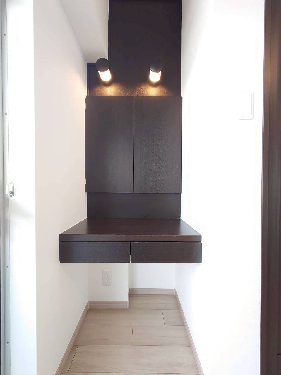 ◆２０２５年１１月リフォーム完了◆五山の送り火が見える◆角部屋◆メガロコープ西陣A棟の洋室|ドレッサー