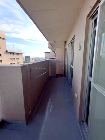 ◆２０２５年１１月リフォーム完了◆五山の送り火が見える◆角部屋◆メガロコープ西陣A棟のバルコニー|バルコニー