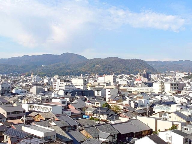 ◆２０２５年１１月リフォーム完了◆五山の送り火が見える◆角部屋◆メガロコープ西陣A棟の展望|バルコニーからの眺望