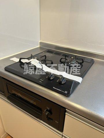 セリーズ門前仲町のキッチン|コンパクトなキッチンで掃除もラクラク