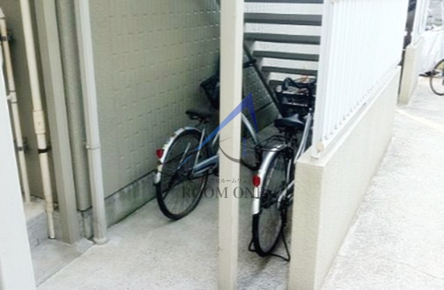 弥生レジデンスＡ棟のその他共用部分|駐輪場です。