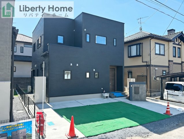 水戸市千波町Ⅱ　新築戸建　1号棟の外観|ご予約をいただければ、『平日の空いた時間』『周辺物件まとめて見たい』『1件だけ見たい』ももちろん可能です♪
お気軽にお問合せください♪