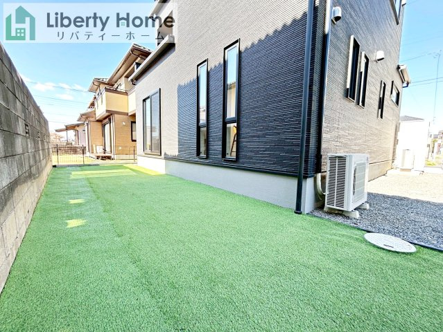 水戸市千波町Ⅱ　新築戸建　1号棟の庭