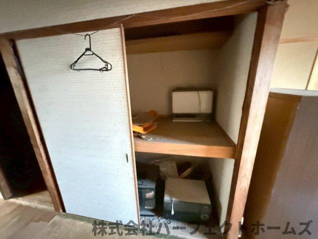 昭栄町中古戸建の収納|大きなスペースがあり、収納には困りません