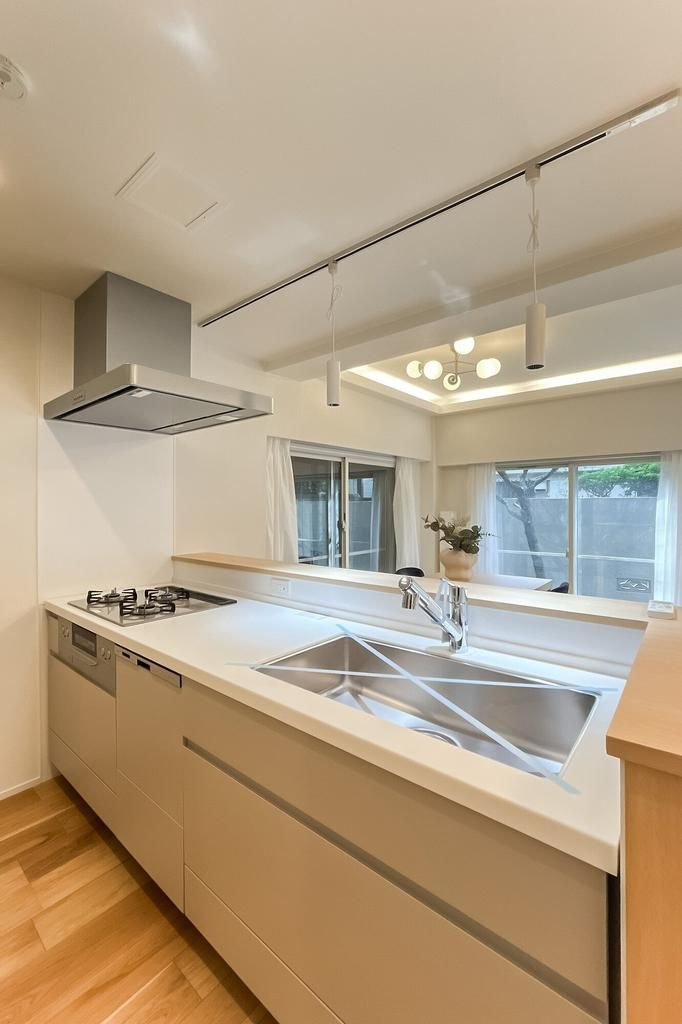 豊栄平町マンションのキッチン|キッチンでお料理をお楽しみください