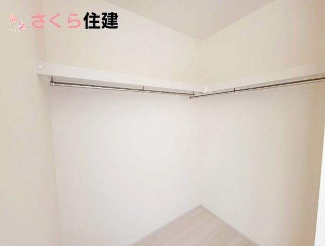 リーブルガーデン宇都宮細谷第7　1号棟の収納|ウォークインクローゼット完備
